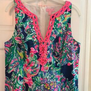 Lilly Pulitzer shift dress.